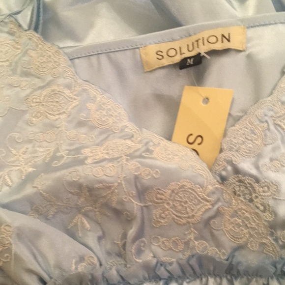 (M) Solution Camisole baby blue - Picture 6 of 8